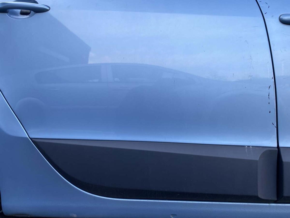 Renault Scenic 3 original T&uuml;r hinten rechts Terpa Hellblaumetallic Rohbau Bj.2011